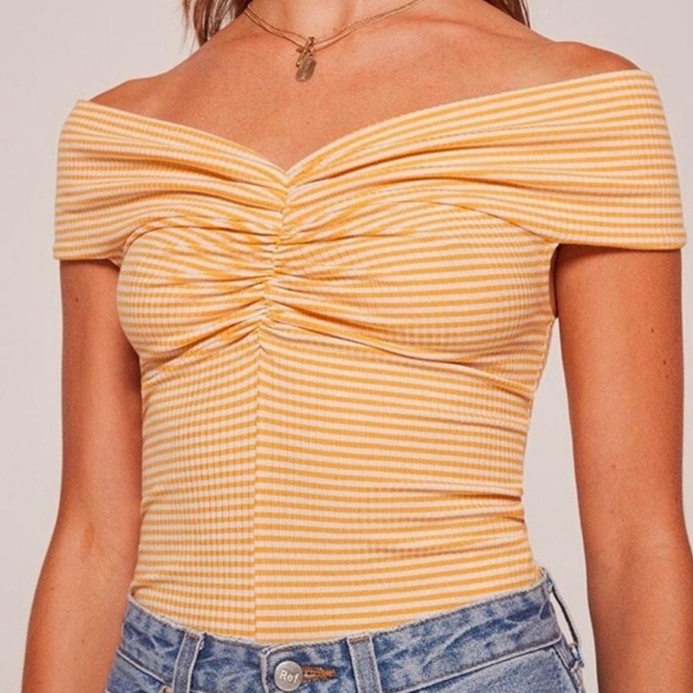 Reformation off-shoulder top